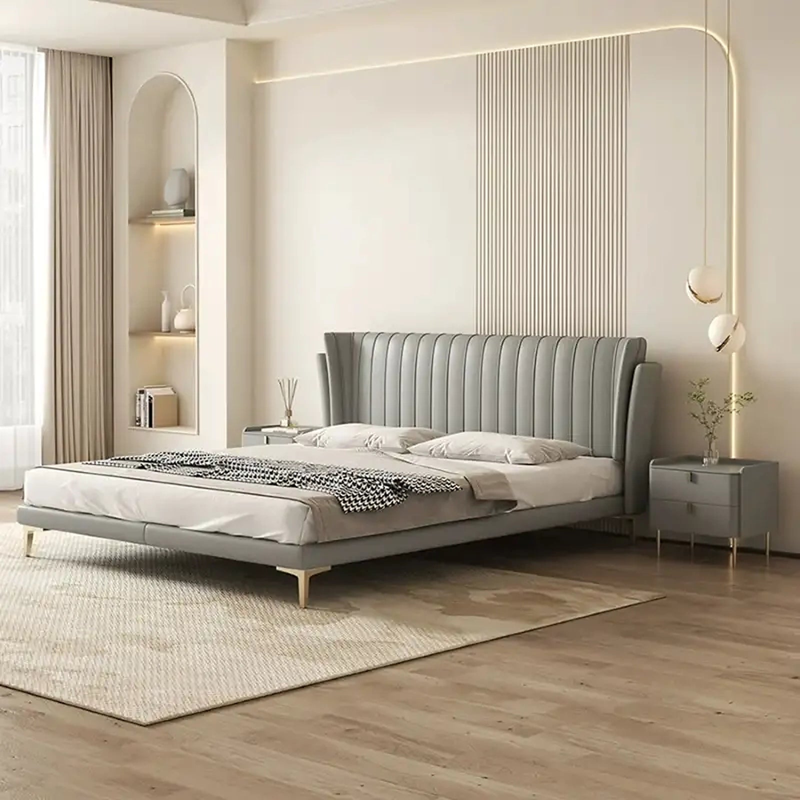 Mafra upholstered bed Custom Designed to Order