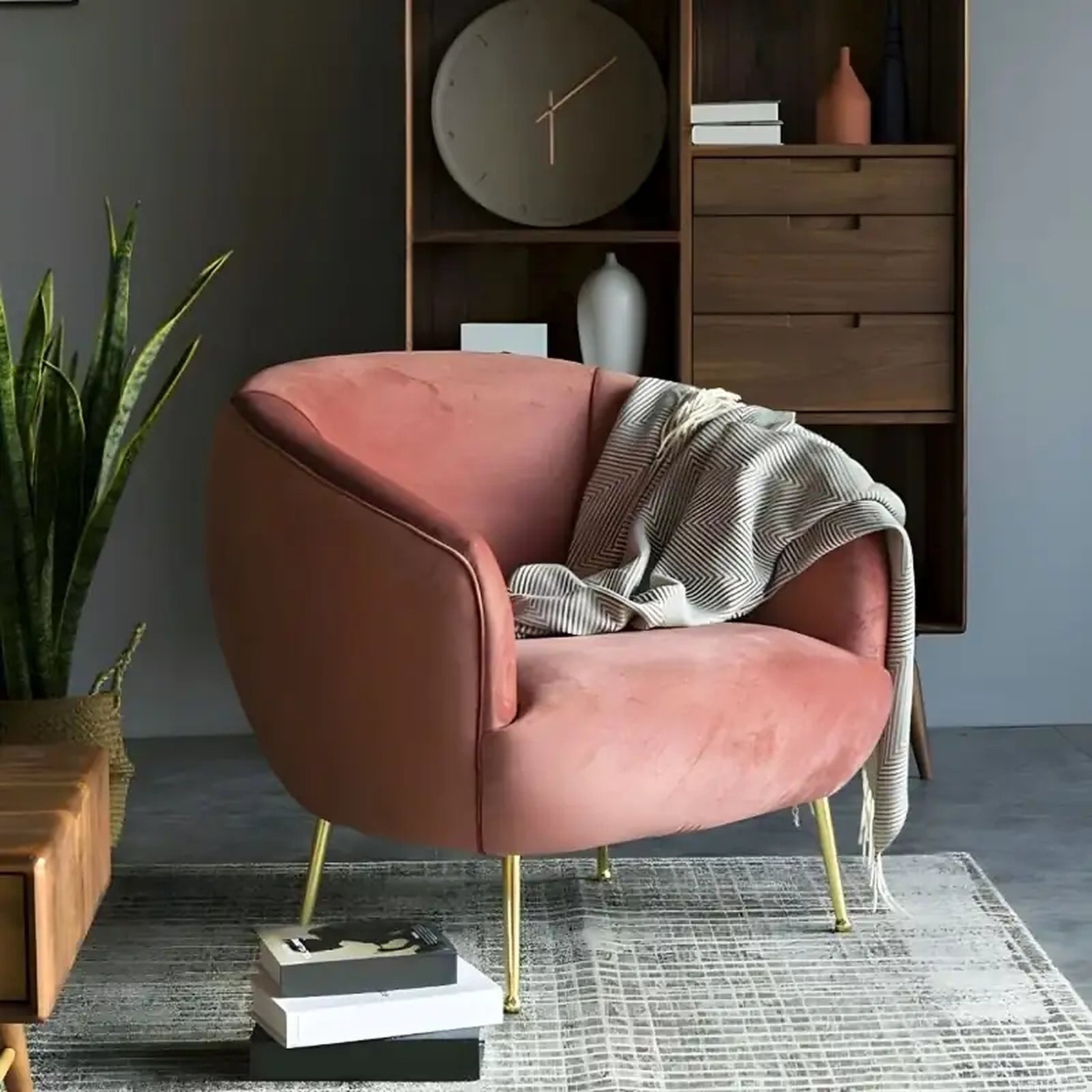 Beet Arm Chair for Lounge Custom Designed to Order