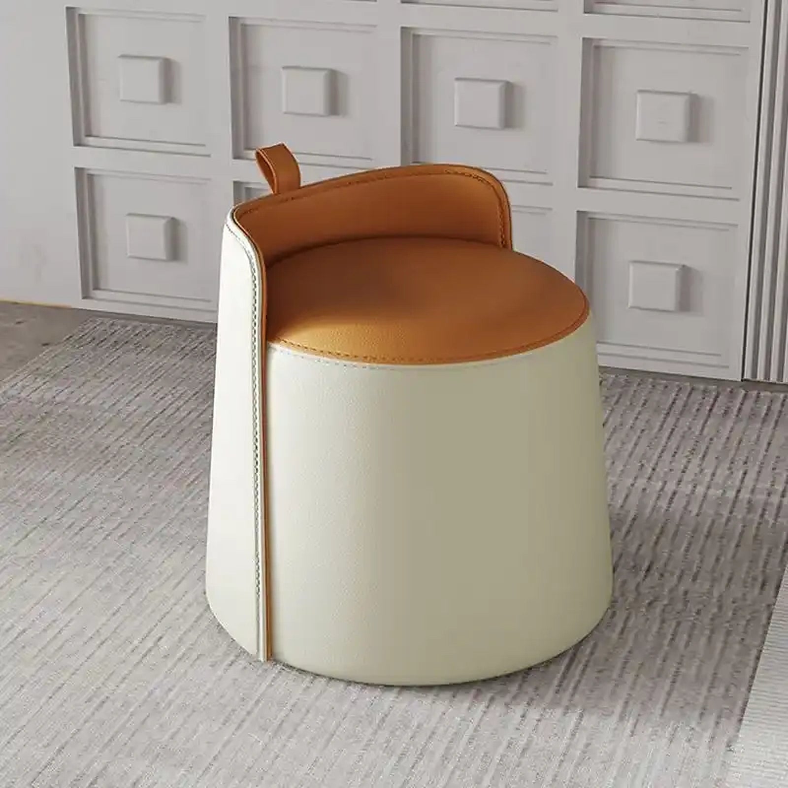Dell Ottoman Stool Custom Tailored to Order