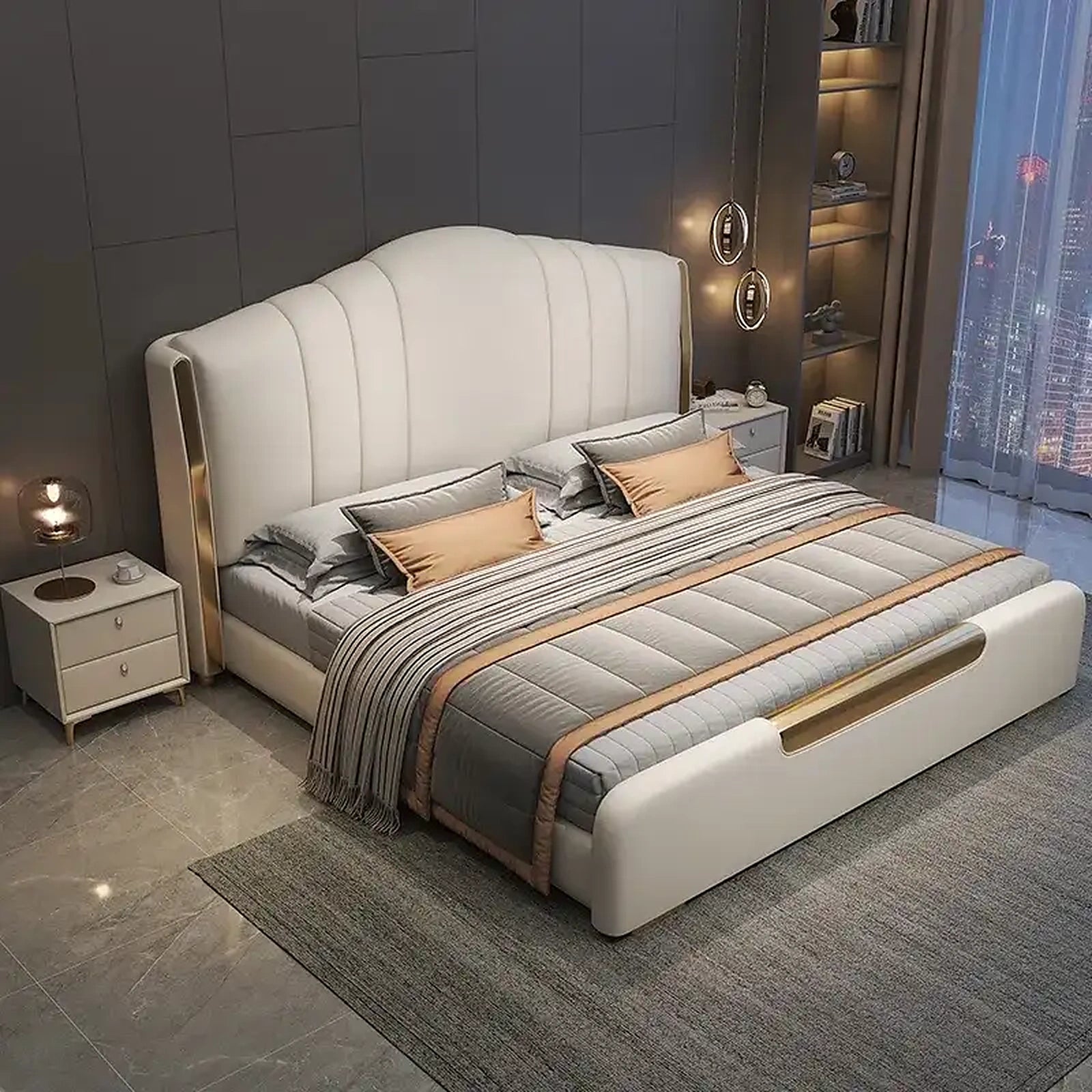 Ibis upholstered bed Made to Order Custom Designed