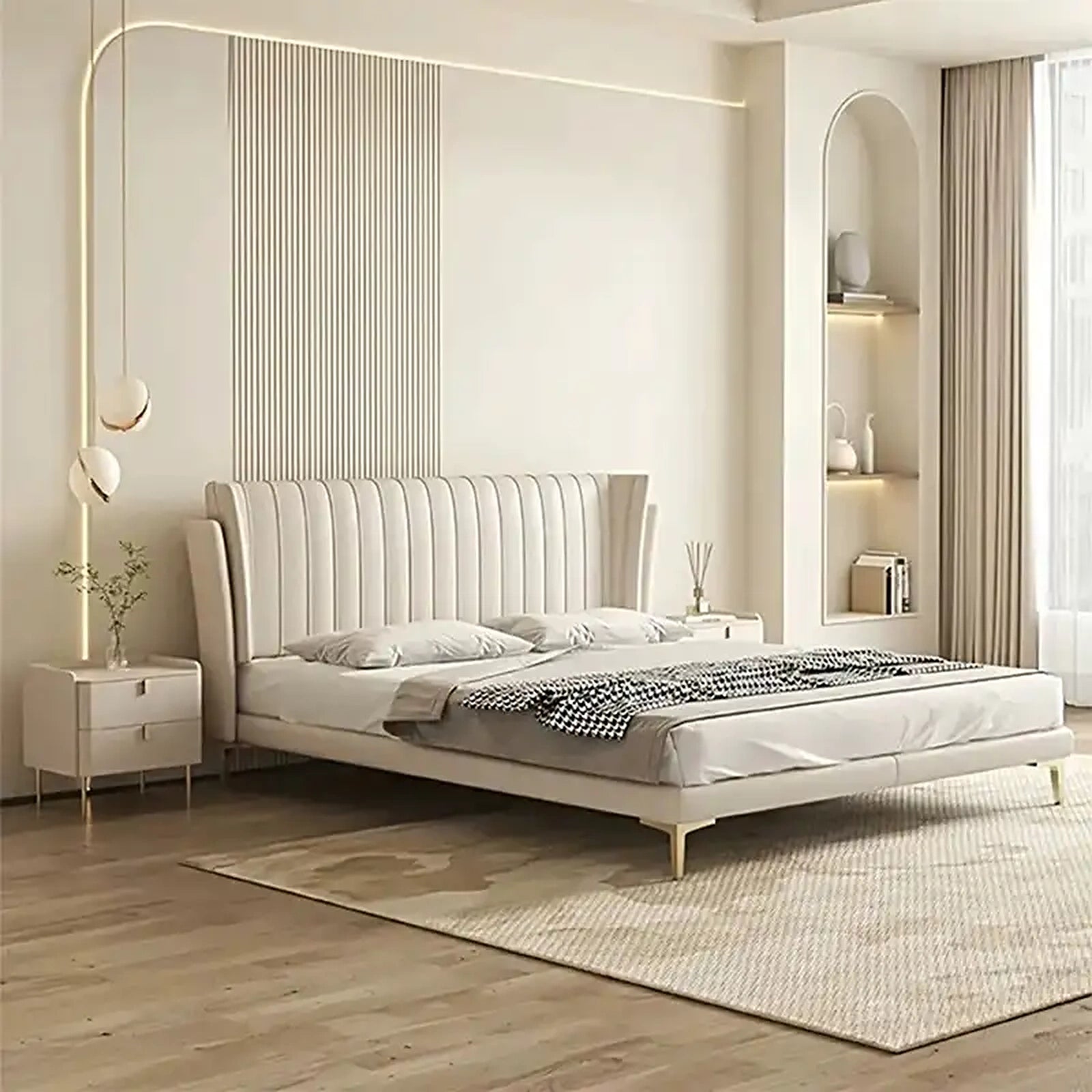 Mafra upholstered bed Custom Designed to Order