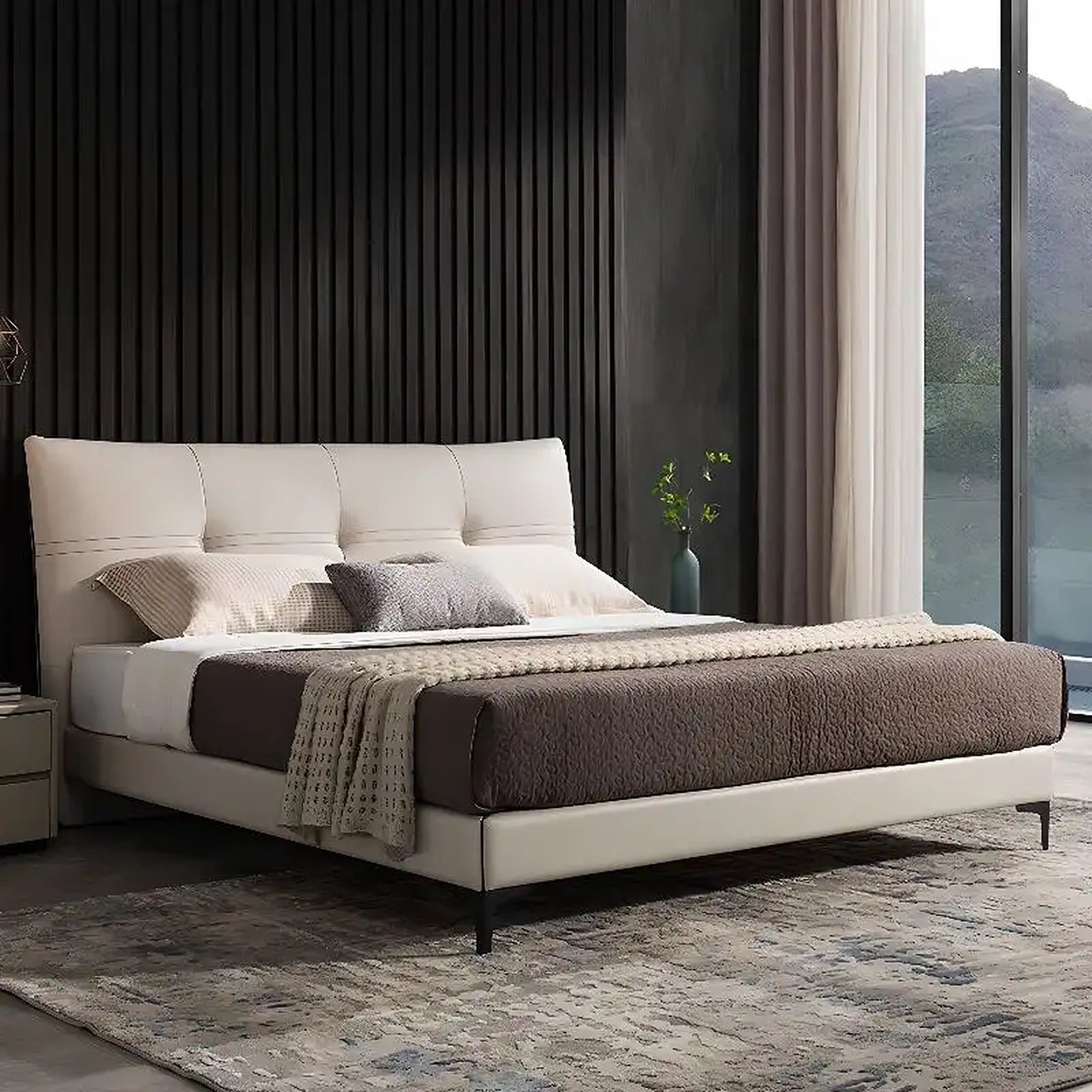 Nurture upholstered bed Custom Tailored to Order