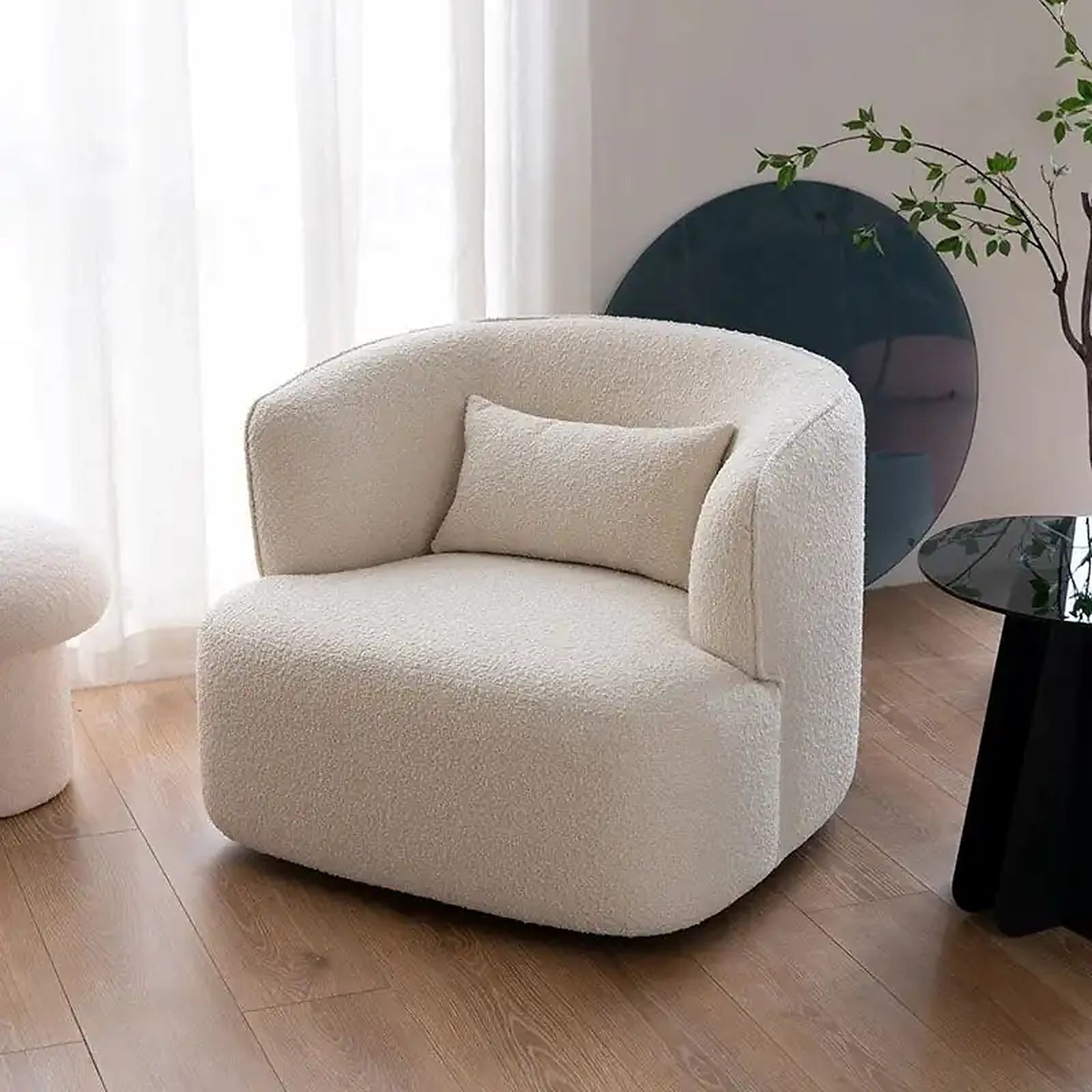 Novi Arm Chair for Lounge Custom Tailored to Order