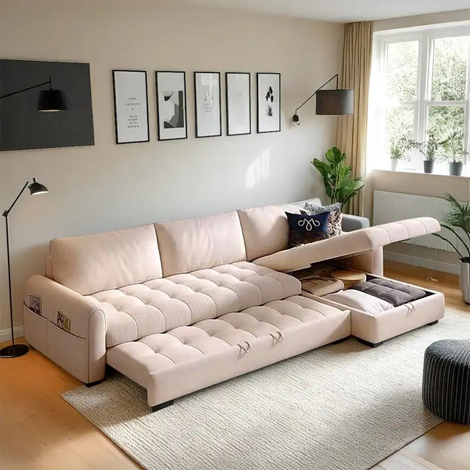 Vesper Sofacumbed Custom Tailored to Order