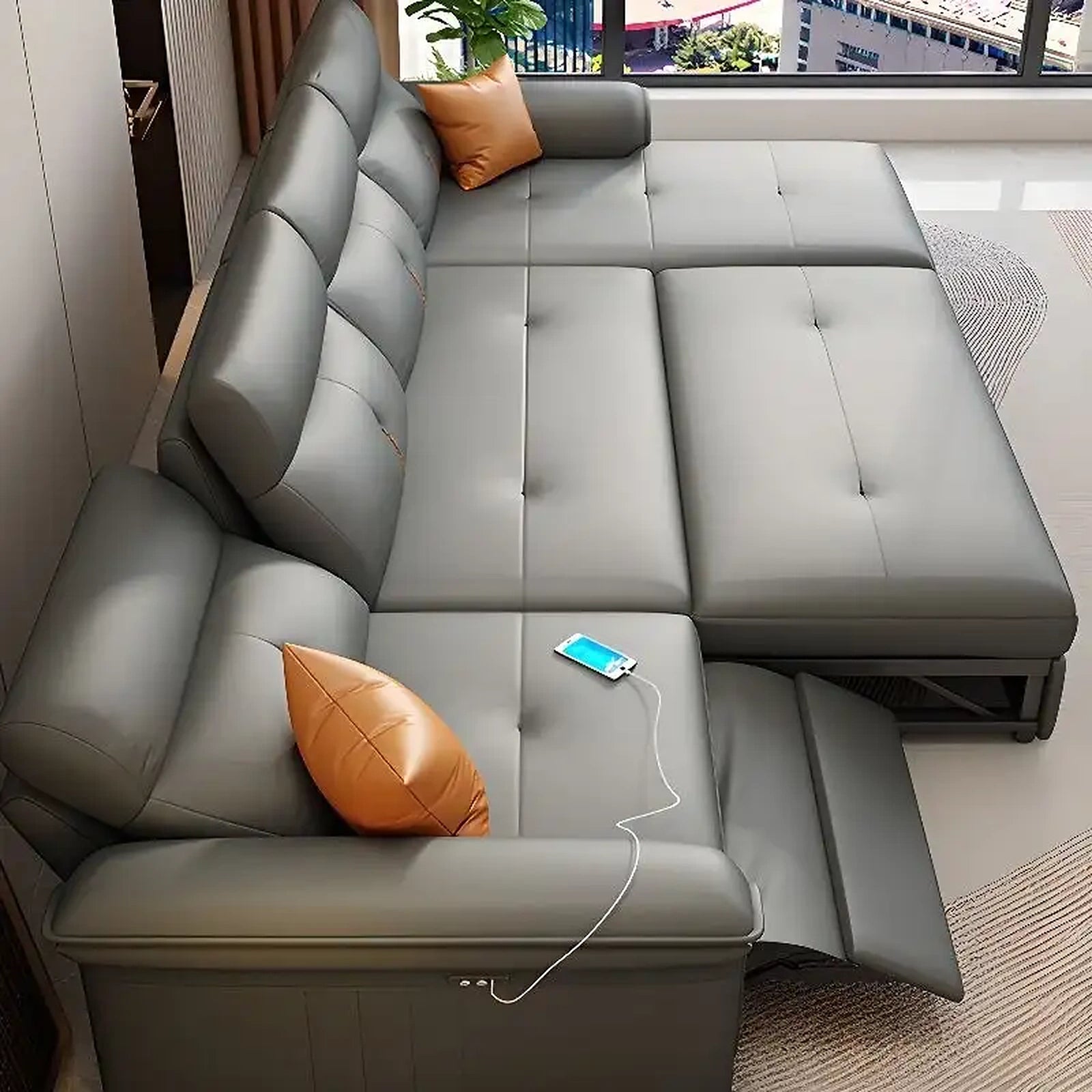 Juno Sofa cumm bed Custom Designed to Order