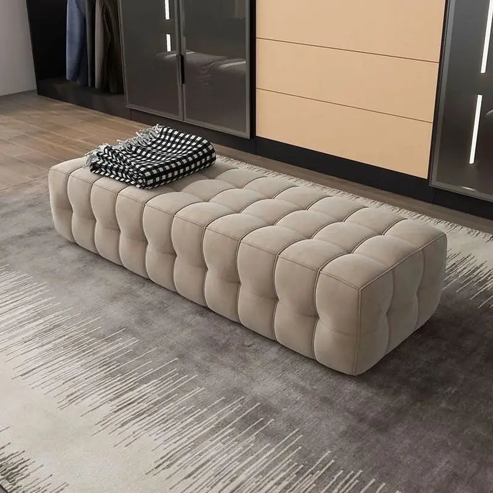 Coral Bench Made to Order Custom Tailored