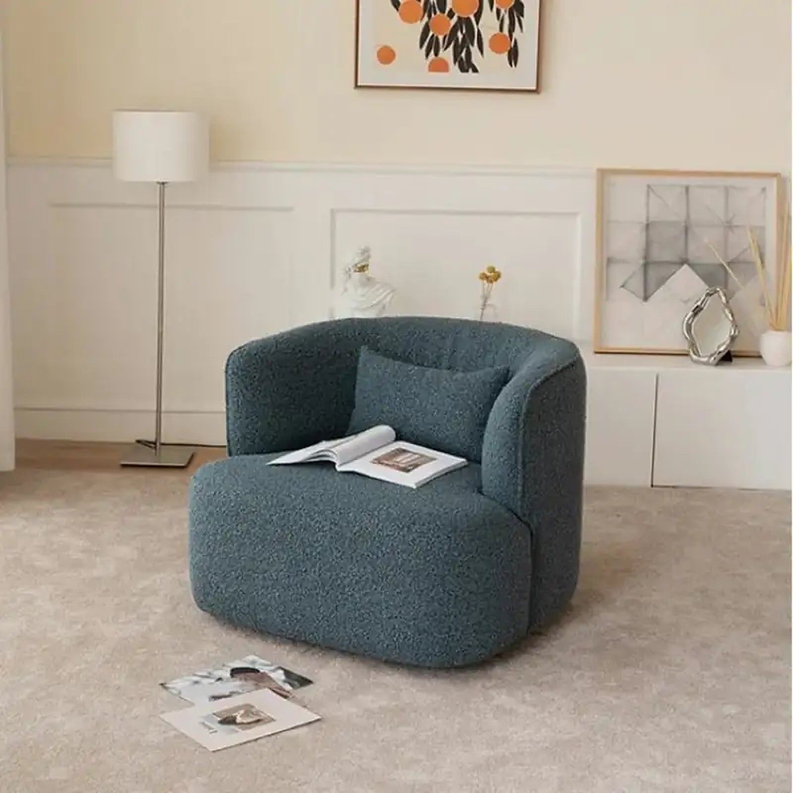 Opal Arm Chair for Lounge Custom Crafted to Order