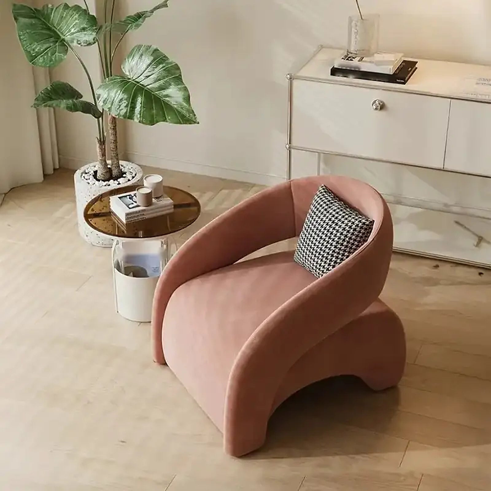 Lyra Arm Chair for Lounge Custom Tailored to Order