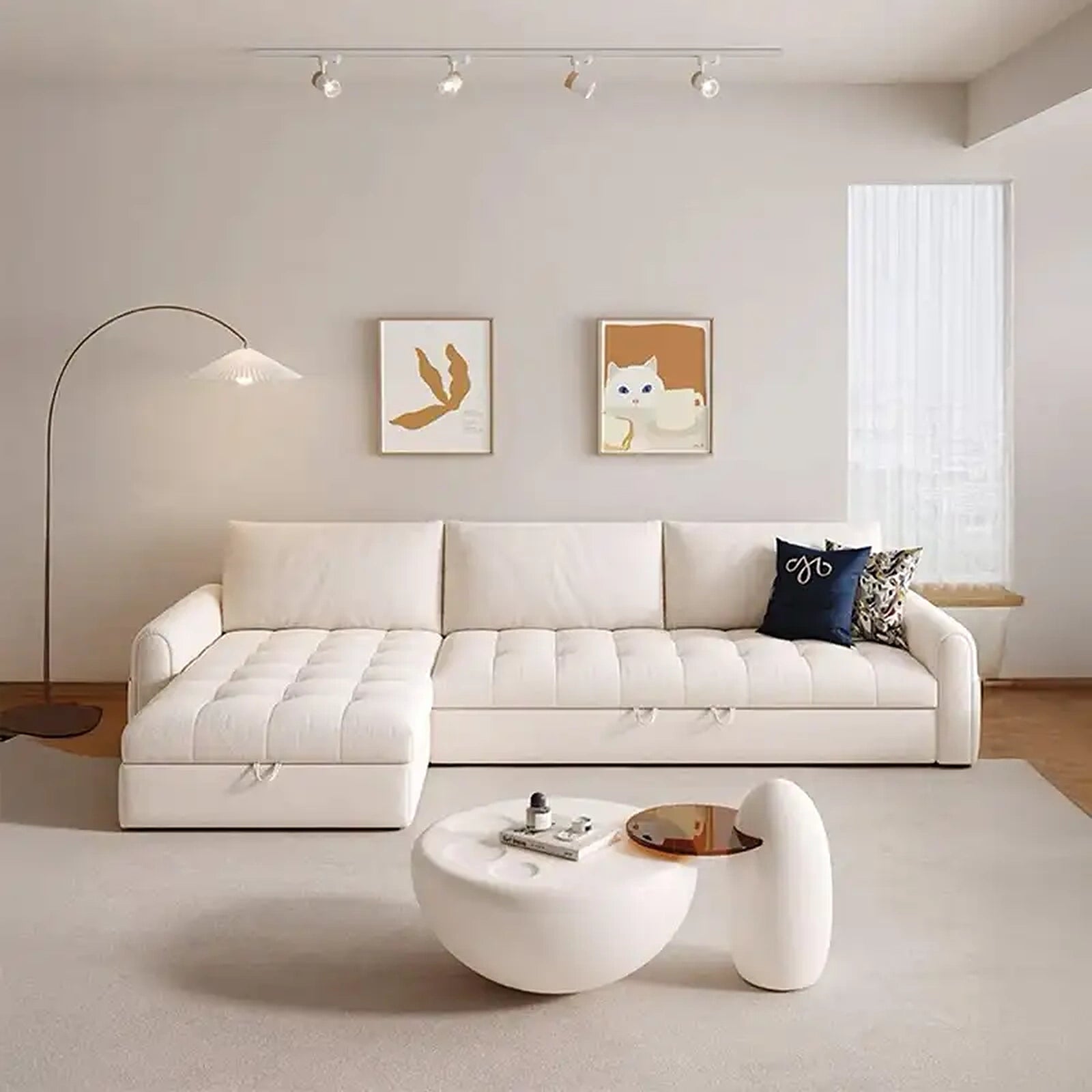 Vesper Sofacumbed Custom Tailored to Order