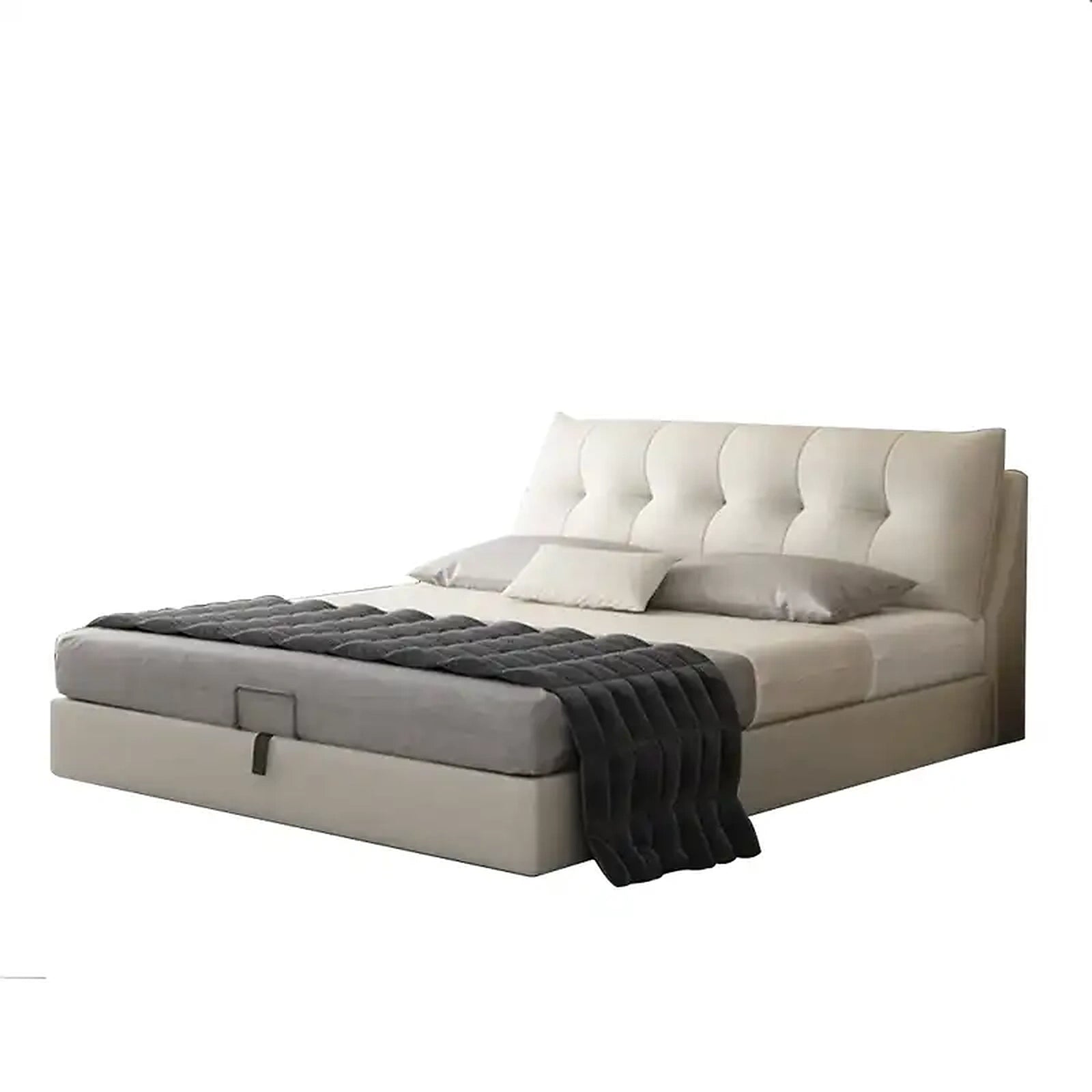 Riga upholstered bed Custom Tailored to Order