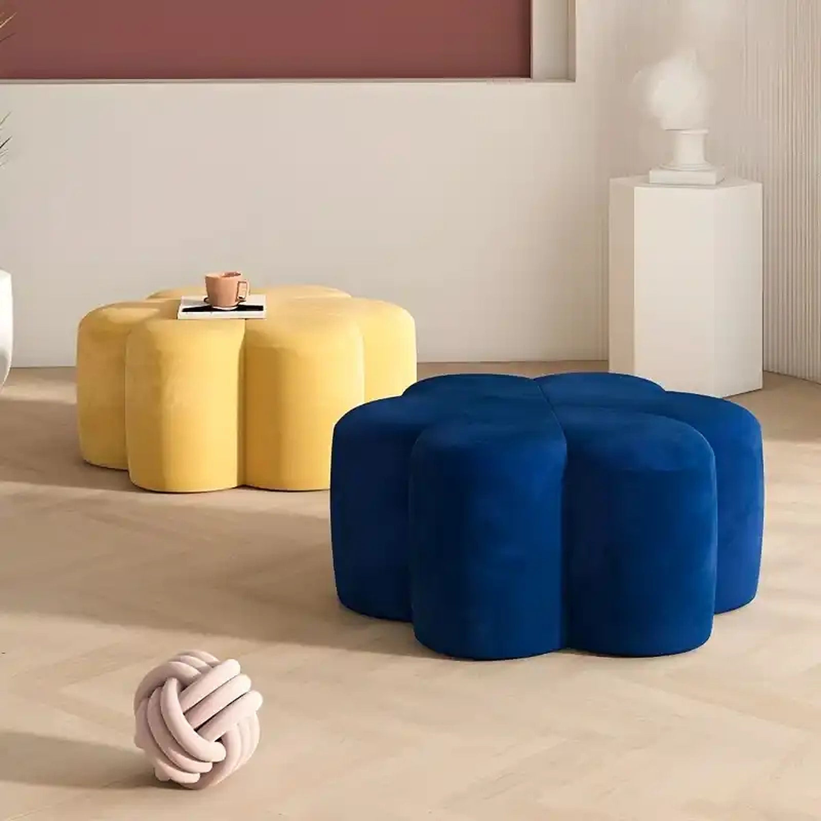 Bloom Ottoman Custom Crafted to Order
