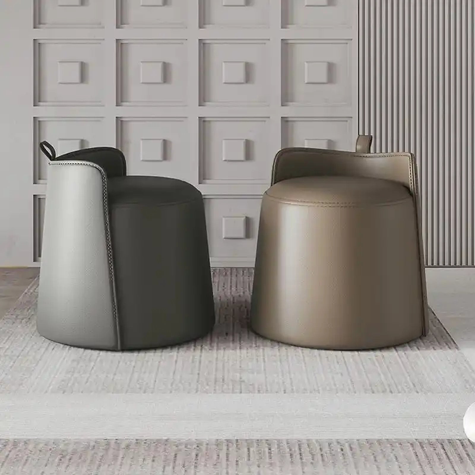 Dell Ottoman Stool Custom Tailored to Order