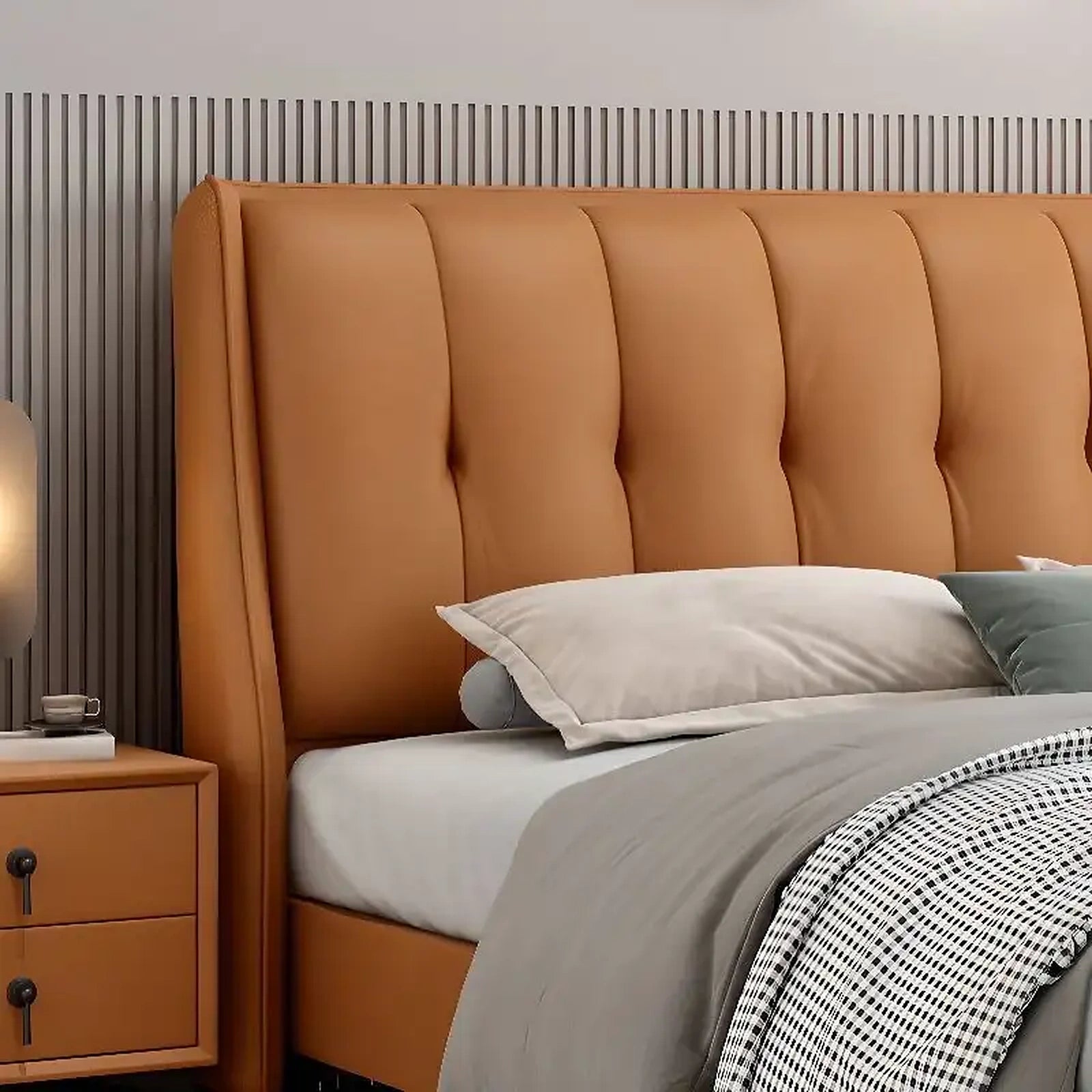 Faro upholstered bed Made to Order Custom Designed