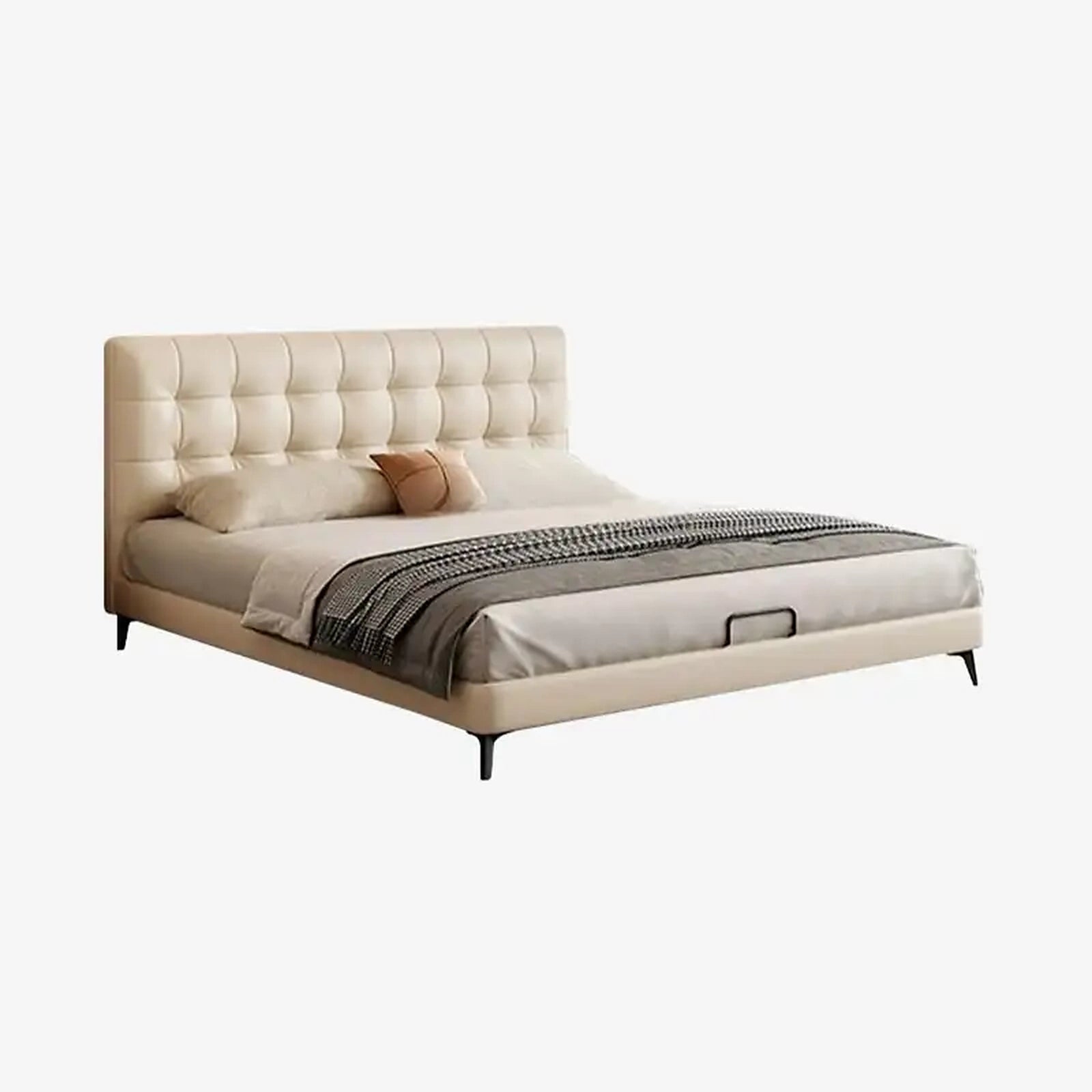 Moon upholstered bed Made to Order Custom Built