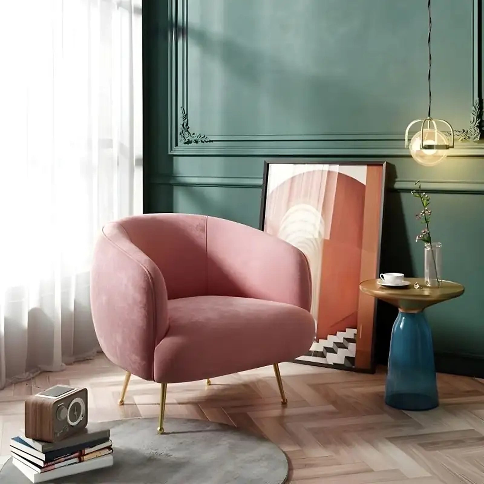 Beet Arm Chair for Lounge Custom Designed to Order