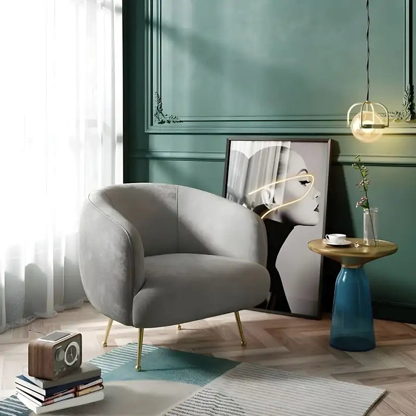 Beet Arm Chair for Lounge Custom Designed to Order