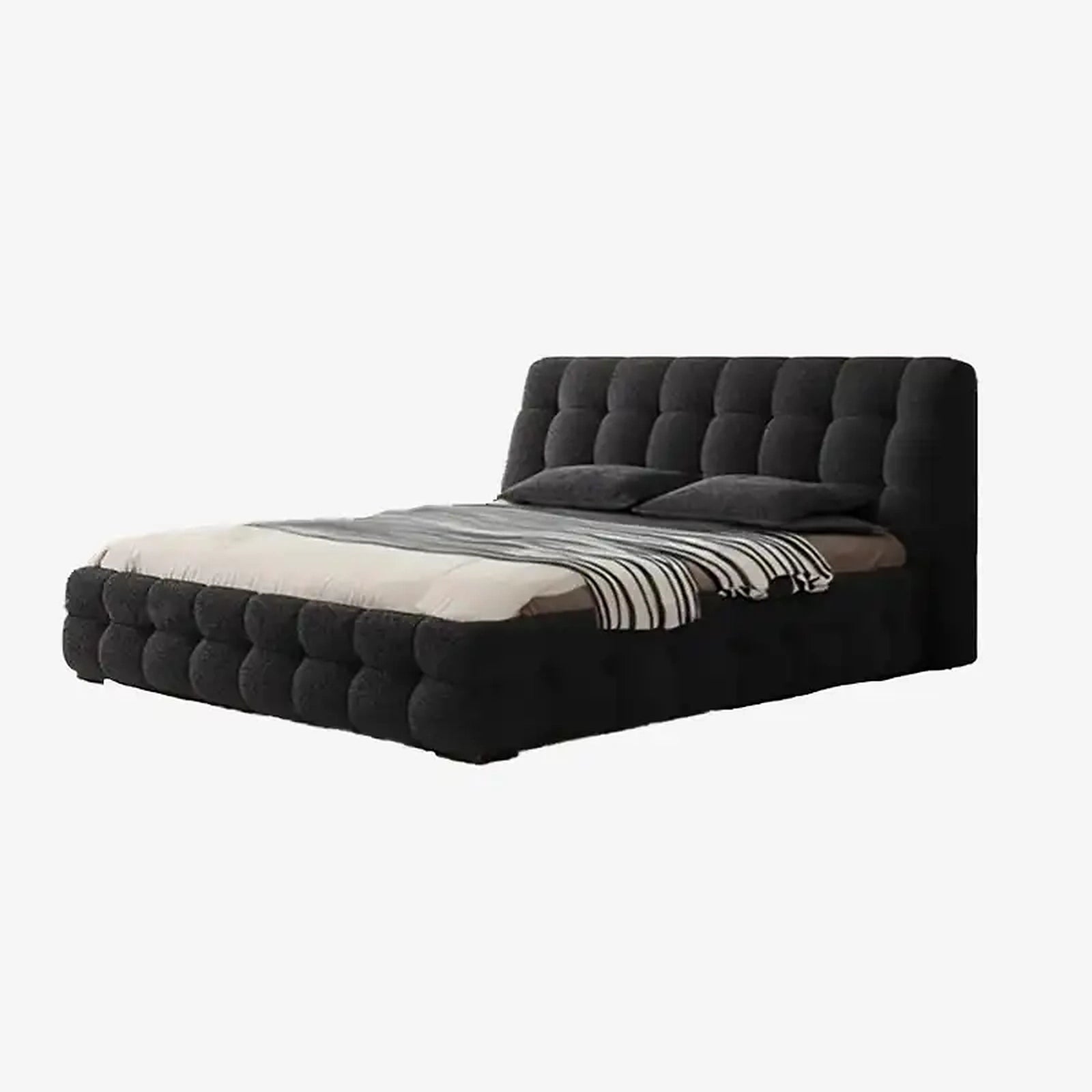 Pelican upholstered bed Custom Tailored to Order