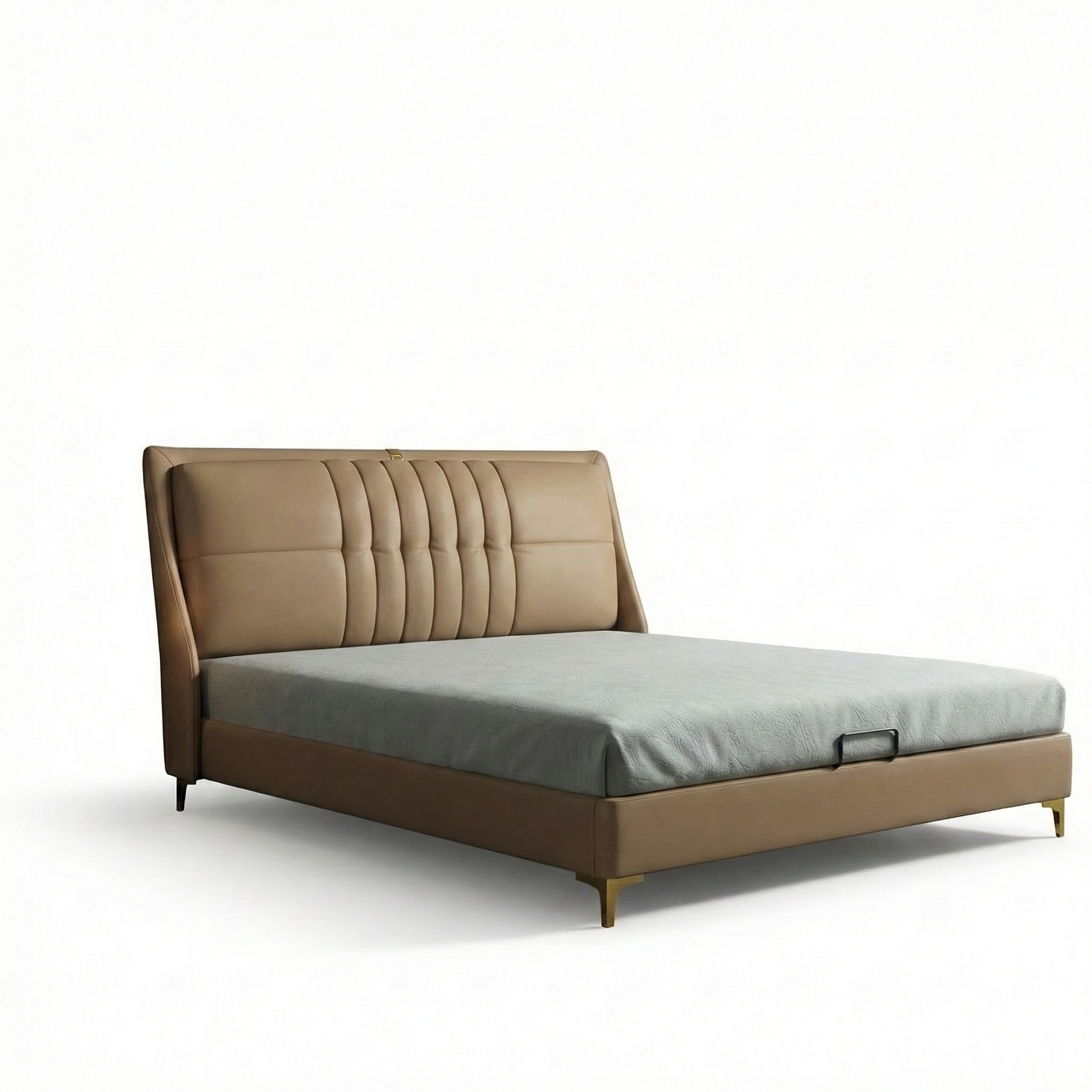 Farima Upholstered Bed, Custom Built to Order