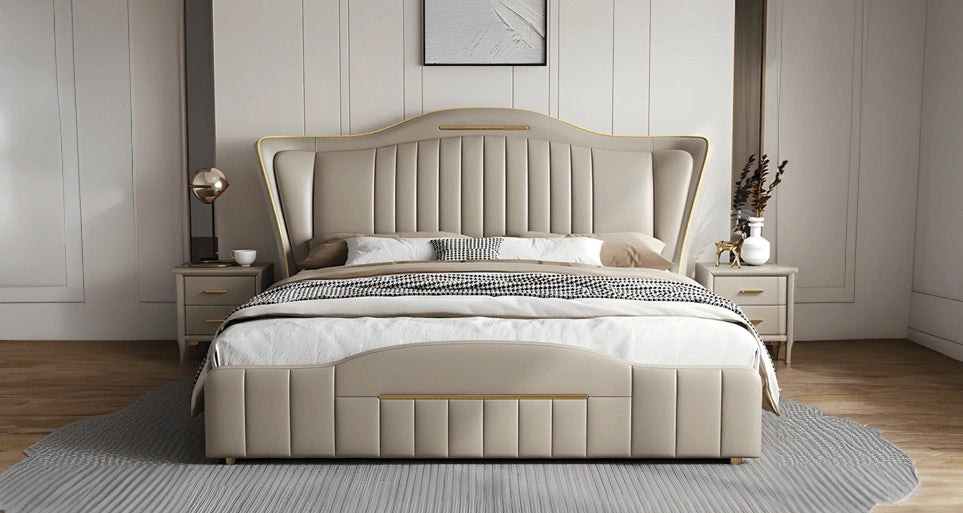 Rafilo upholstered bed Custom Designed to Order