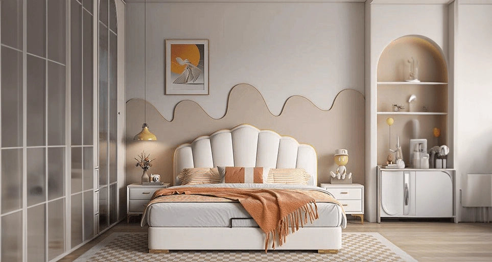 Casa upholstered bed Made to Order Custom Tailored